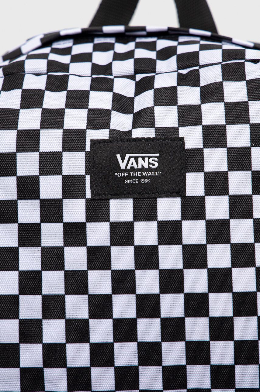 Vans rucsac Old Skool Check bărbați culoarea alb mare cu model VN0A5KHRY281 - Pled.ro