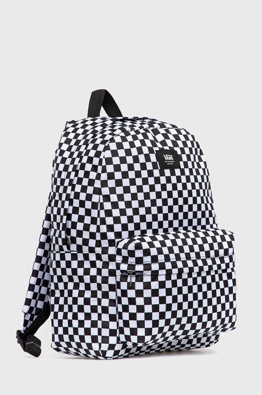 Vans rucsac Old Skool Check bărbați culoarea alb mare cu model VN0A5KHRY281 - Pled.ro