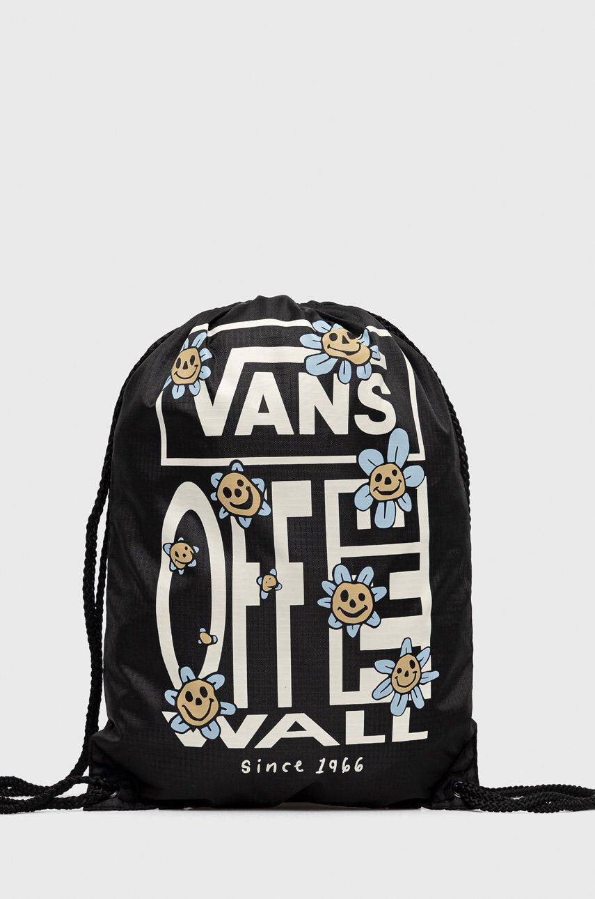 Vans rucsac culoarea negru cu imprimeu - Pled.ro