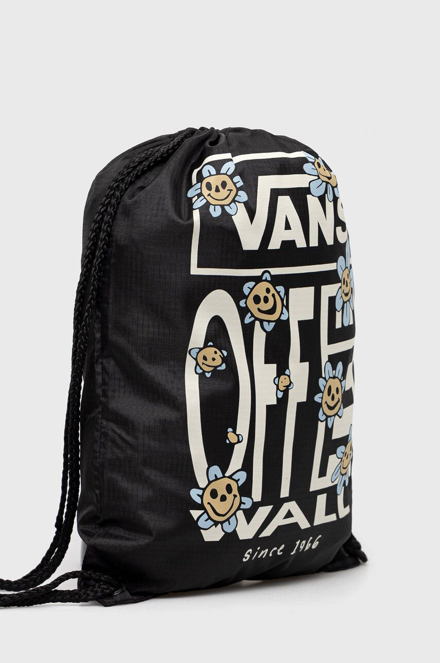 Vans rucsac culoarea negru cu imprimeu - Pled.ro