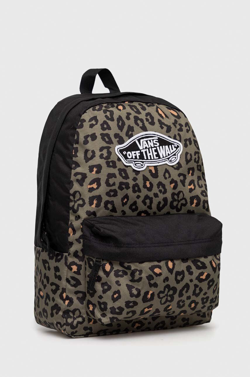 Vans rucsac culoarea verde mare modelator - Pled.ro