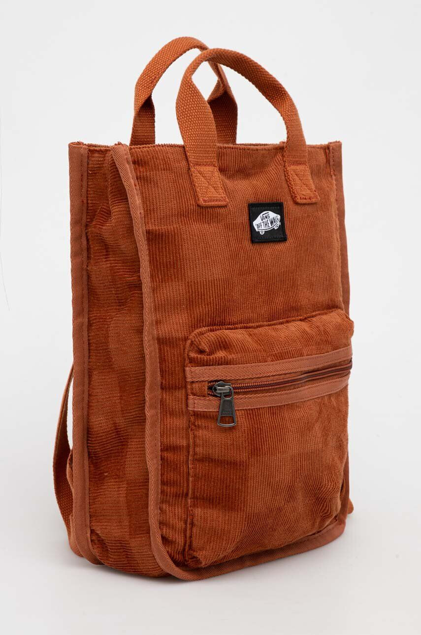 Vans rucsac culoarea maro mic modelator - Pled.ro