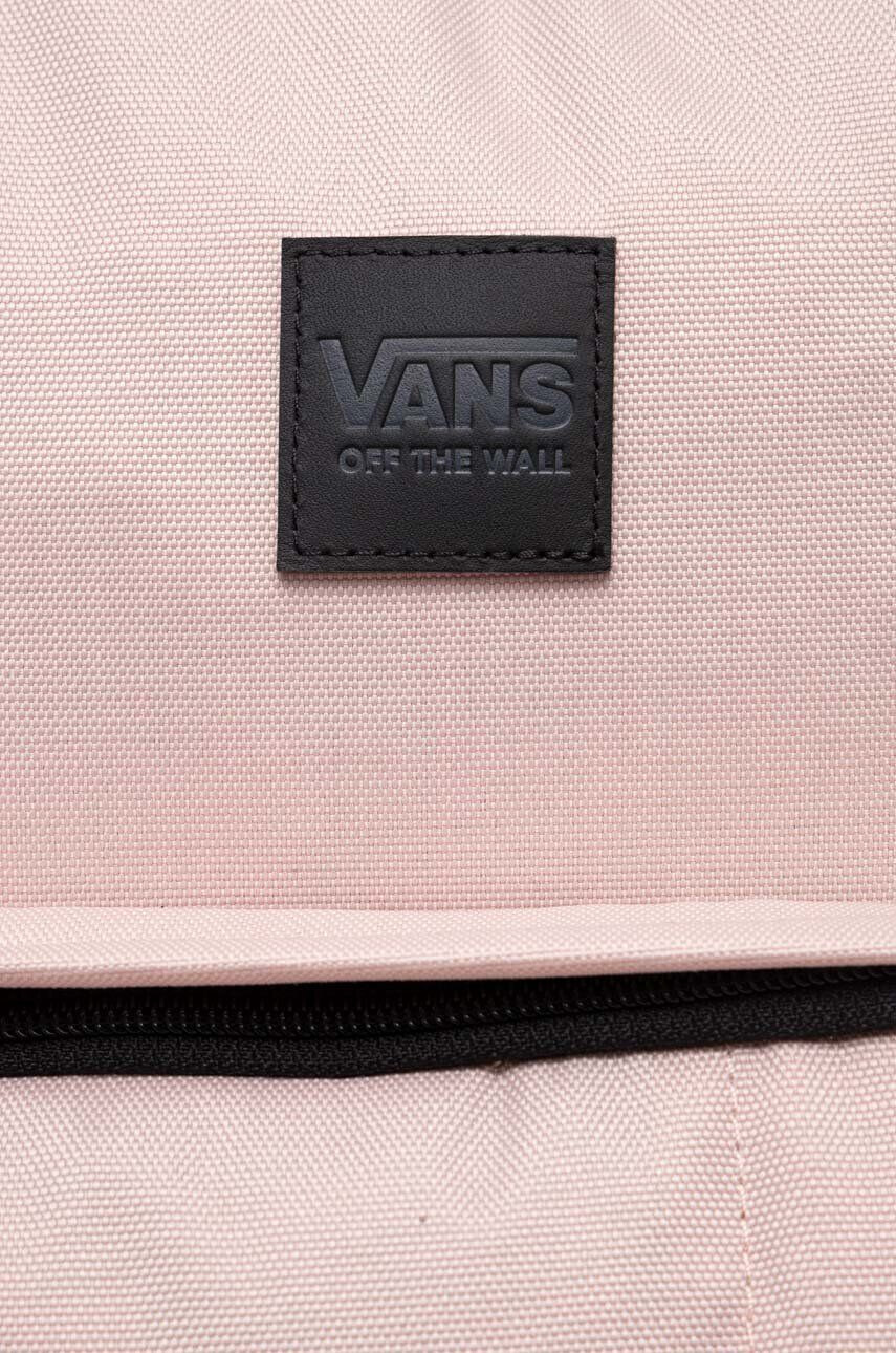 Vans rucsac culoarea roz mare neted - Pled.ro