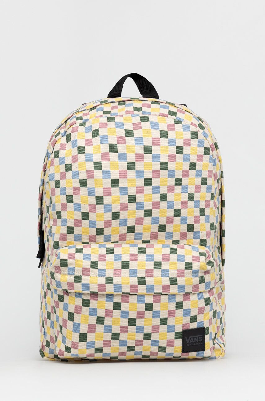 Vans rucsac din bumbac mare cu imprimeu - Pled.ro