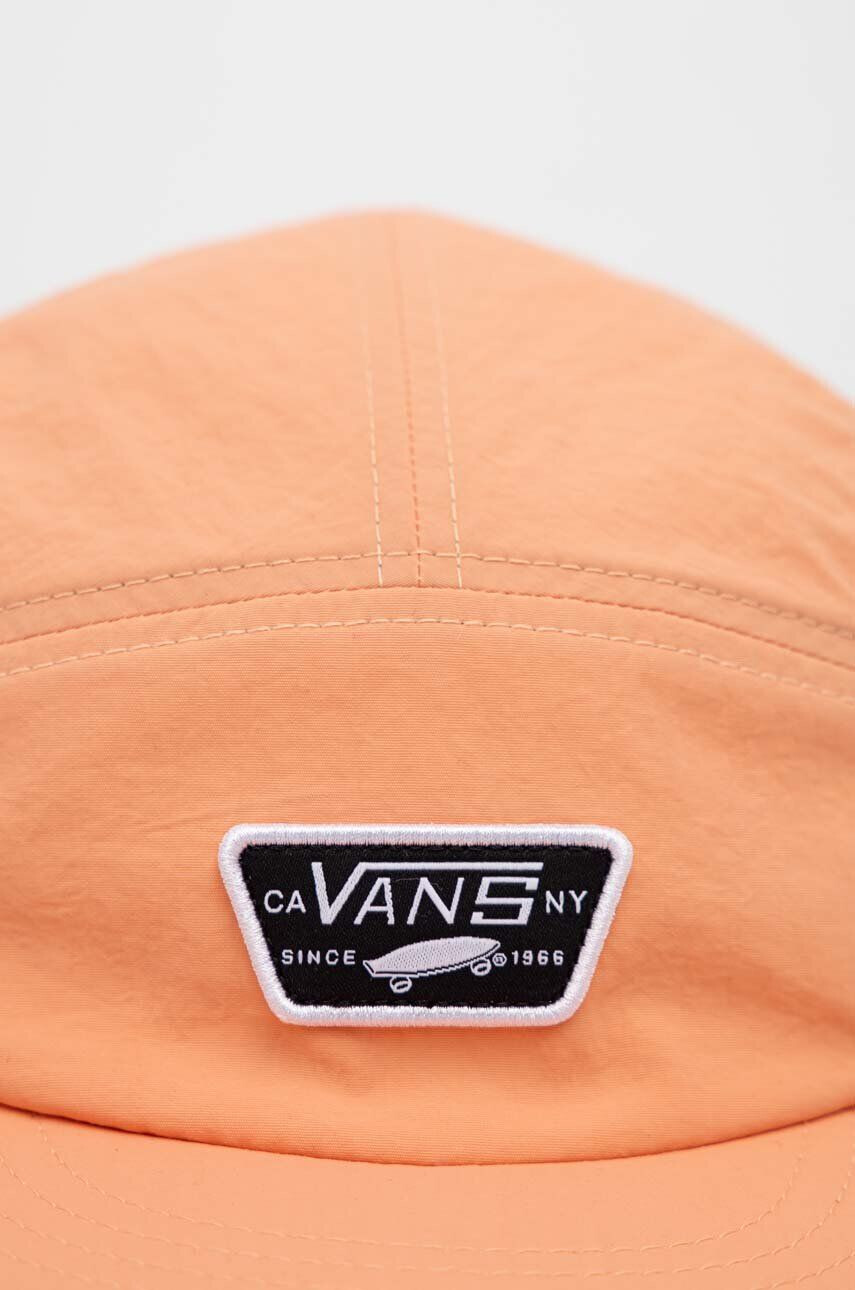 Vans sapca culoarea portocaliu cu imprimeu - Pled.ro