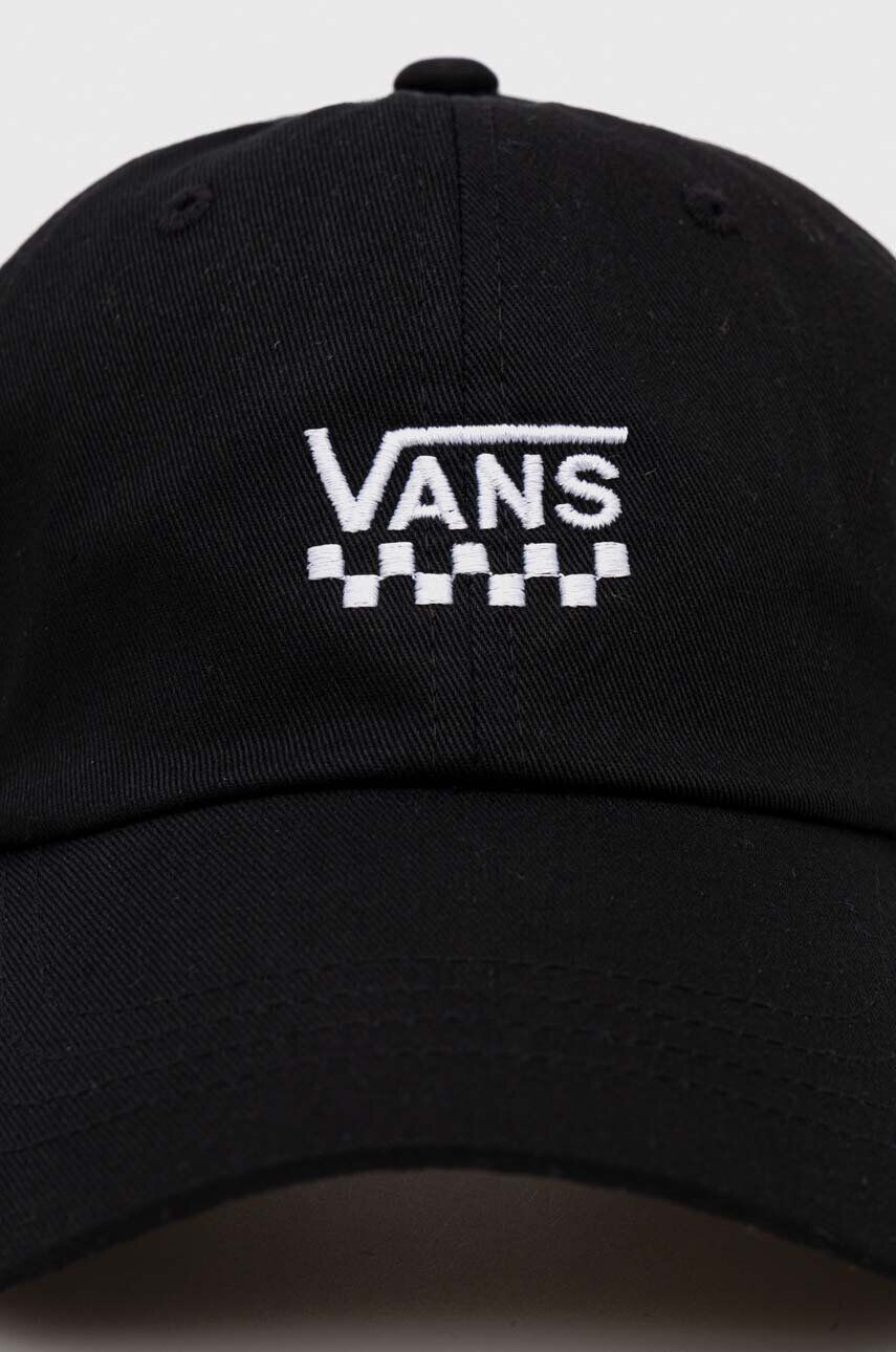 Vans șapcă de baseball din bumbac culoarea negru cu imprimeu - Pled.ro