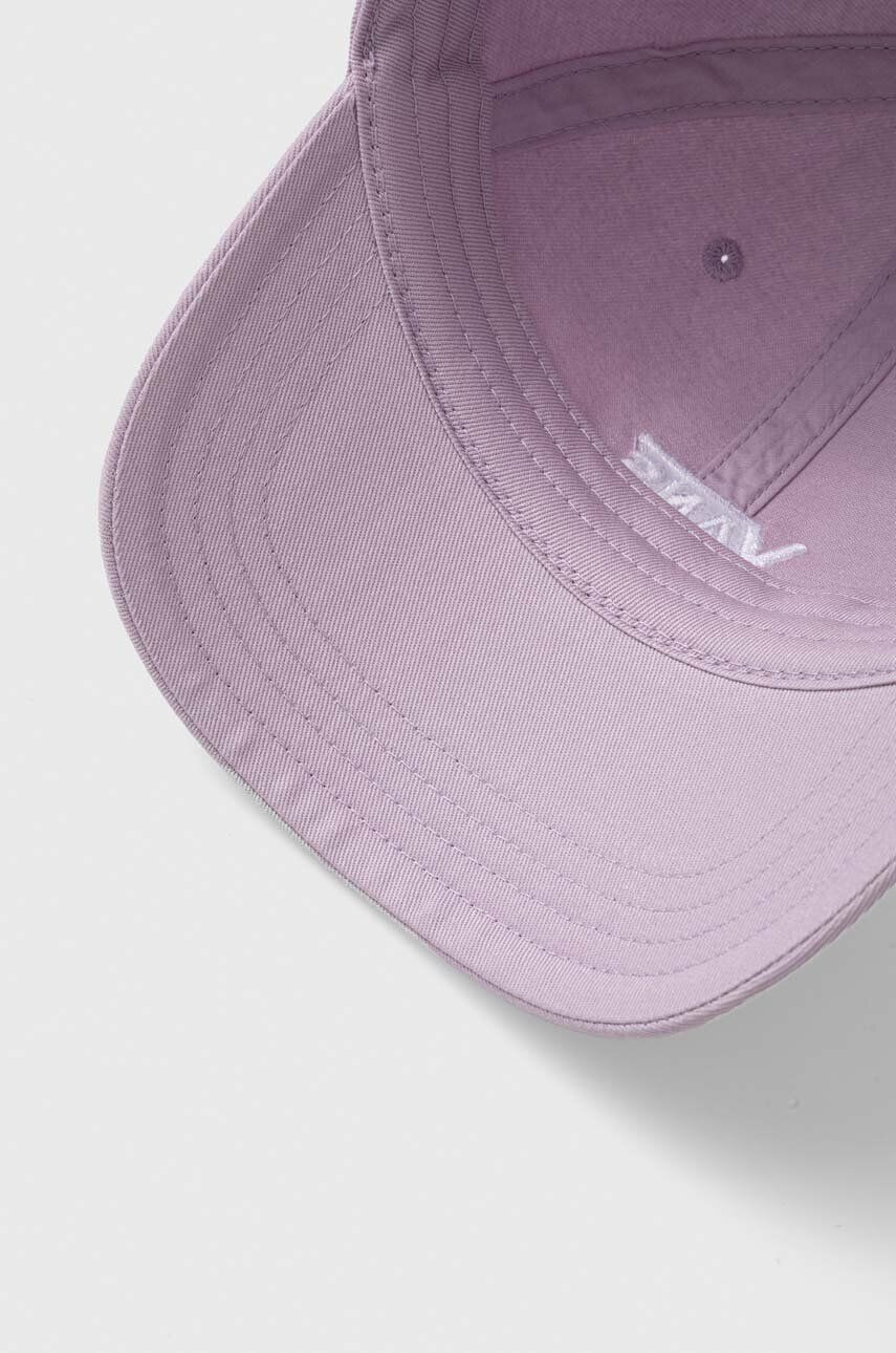 Vans șapcă de baseball din bumbac culoarea violet cu imprimeu - Pled.ro