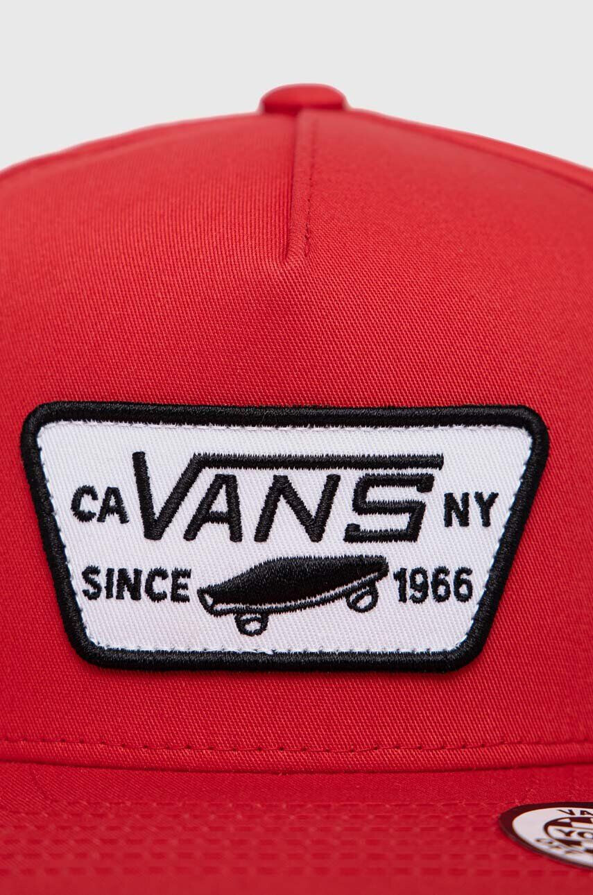 Vans șapcă de baseball pentru copii BY FULL PATCH SNAPBA True Red - Pled.ro