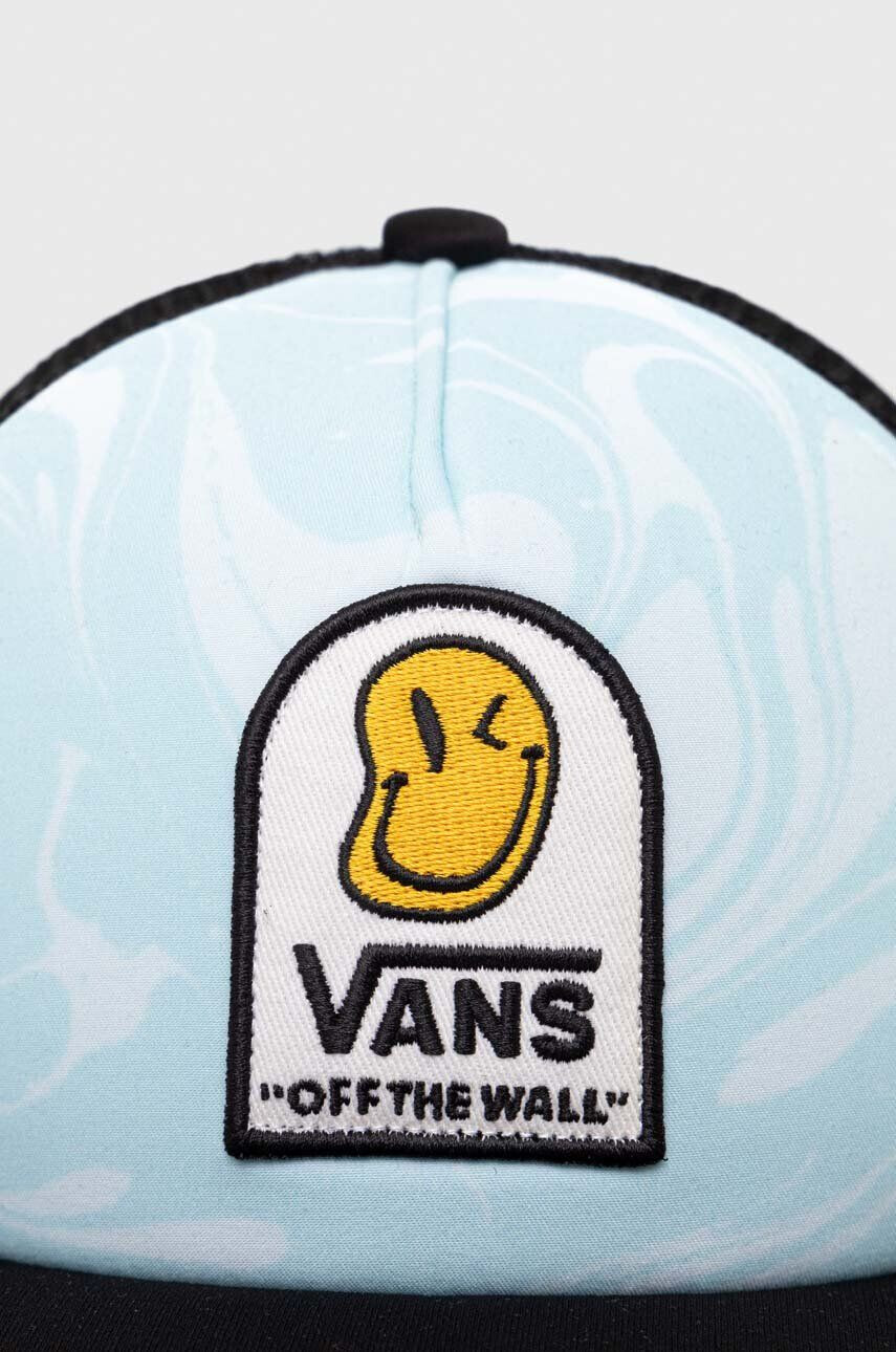 Vans șapcă de baseball pentru copii MARBLE TRUCKER BLUE GLOW - Pled.ro