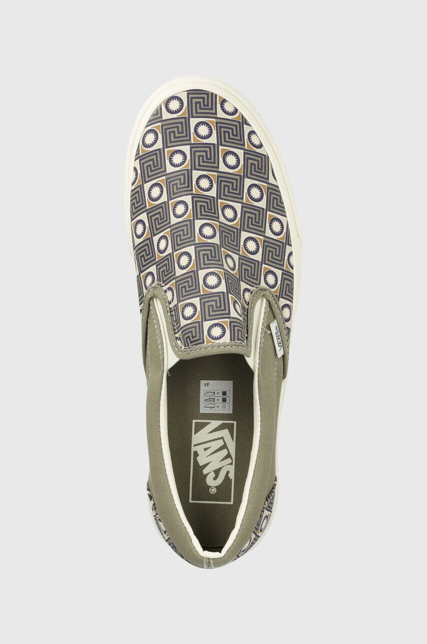 Vans tenisi Classic Slip-On barbati culoarea maro VN0A7Q5DOLV1 - Pled.ro