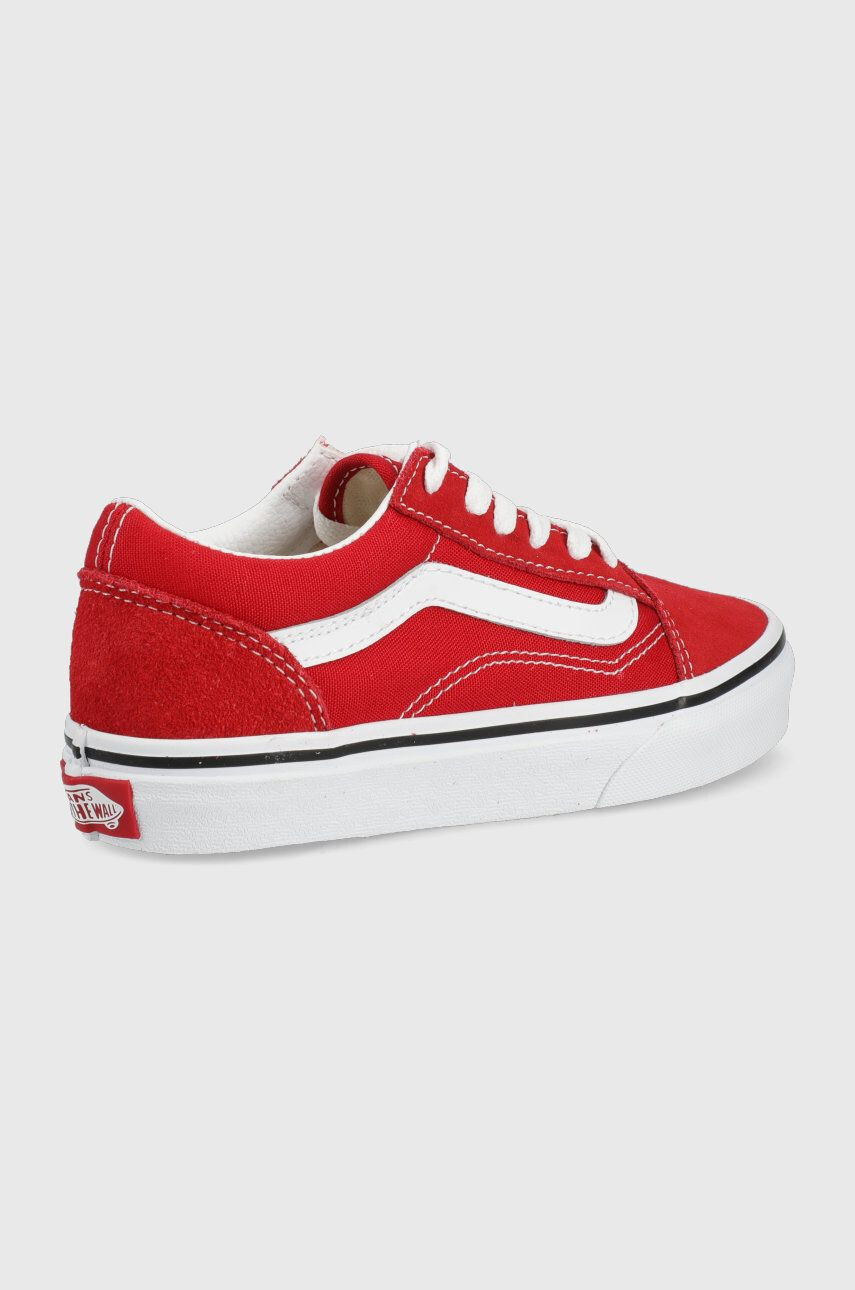 Vans tenisi copii culoarea rosu - Pled.ro