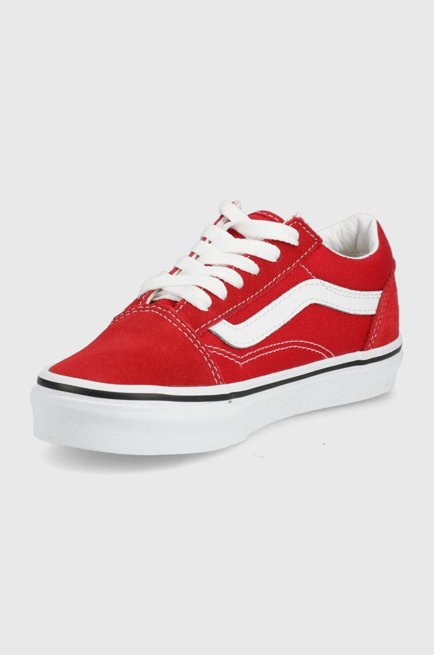 Vans tenisi copii culoarea rosu - Pled.ro