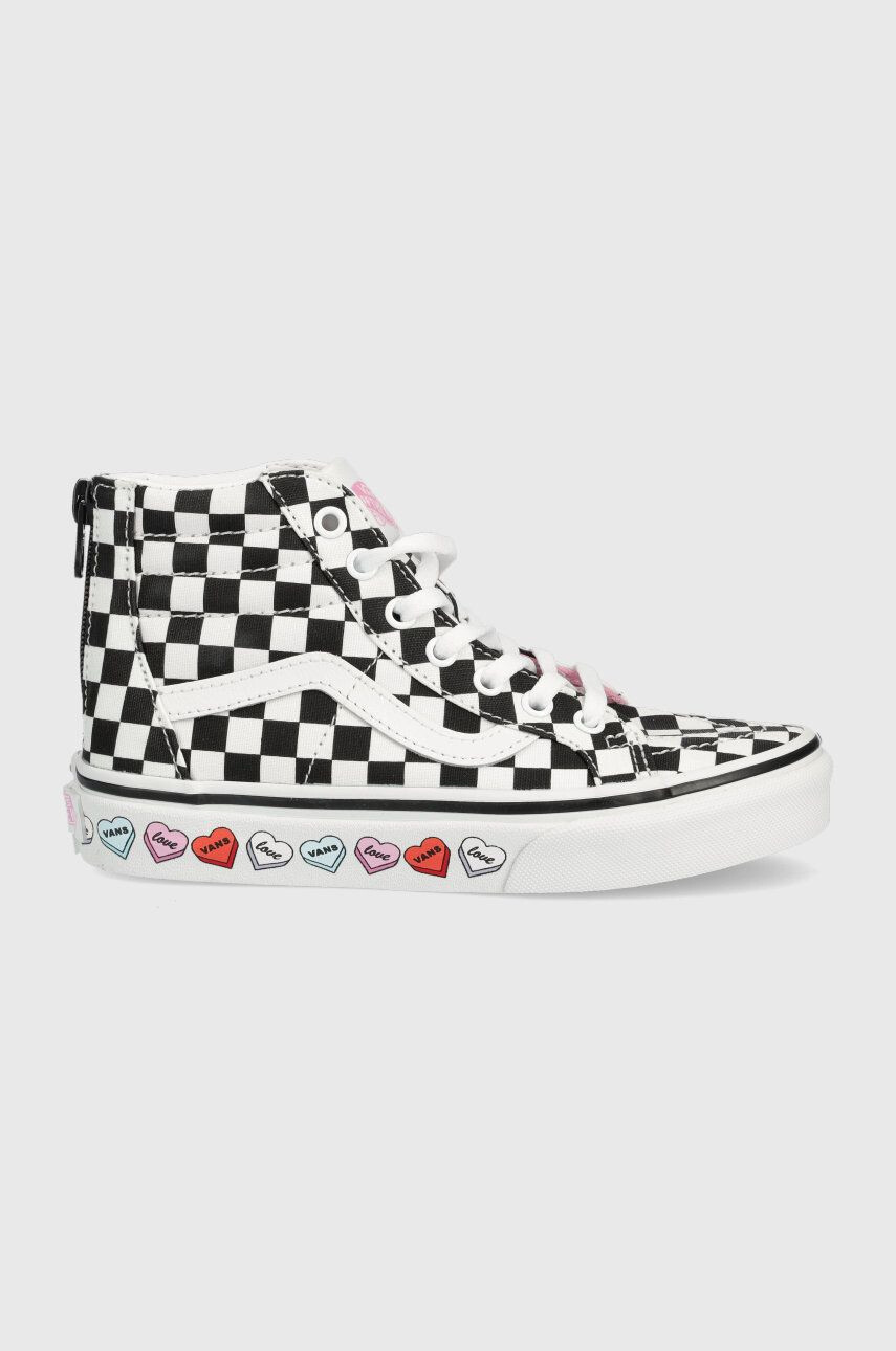 Vans tenisi copii culoarea negru - Pled.ro