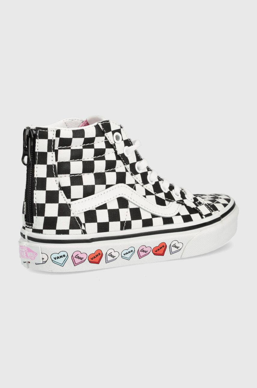 Vans tenisi copii culoarea negru - Pled.ro