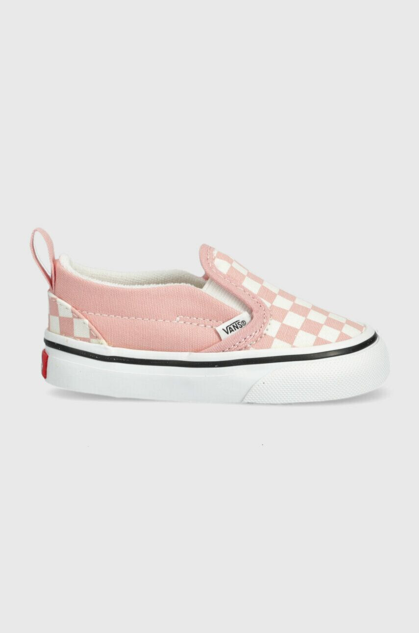 Vans tenisi copii TD Slip On V MDPIN culoarea roz - Pled.ro