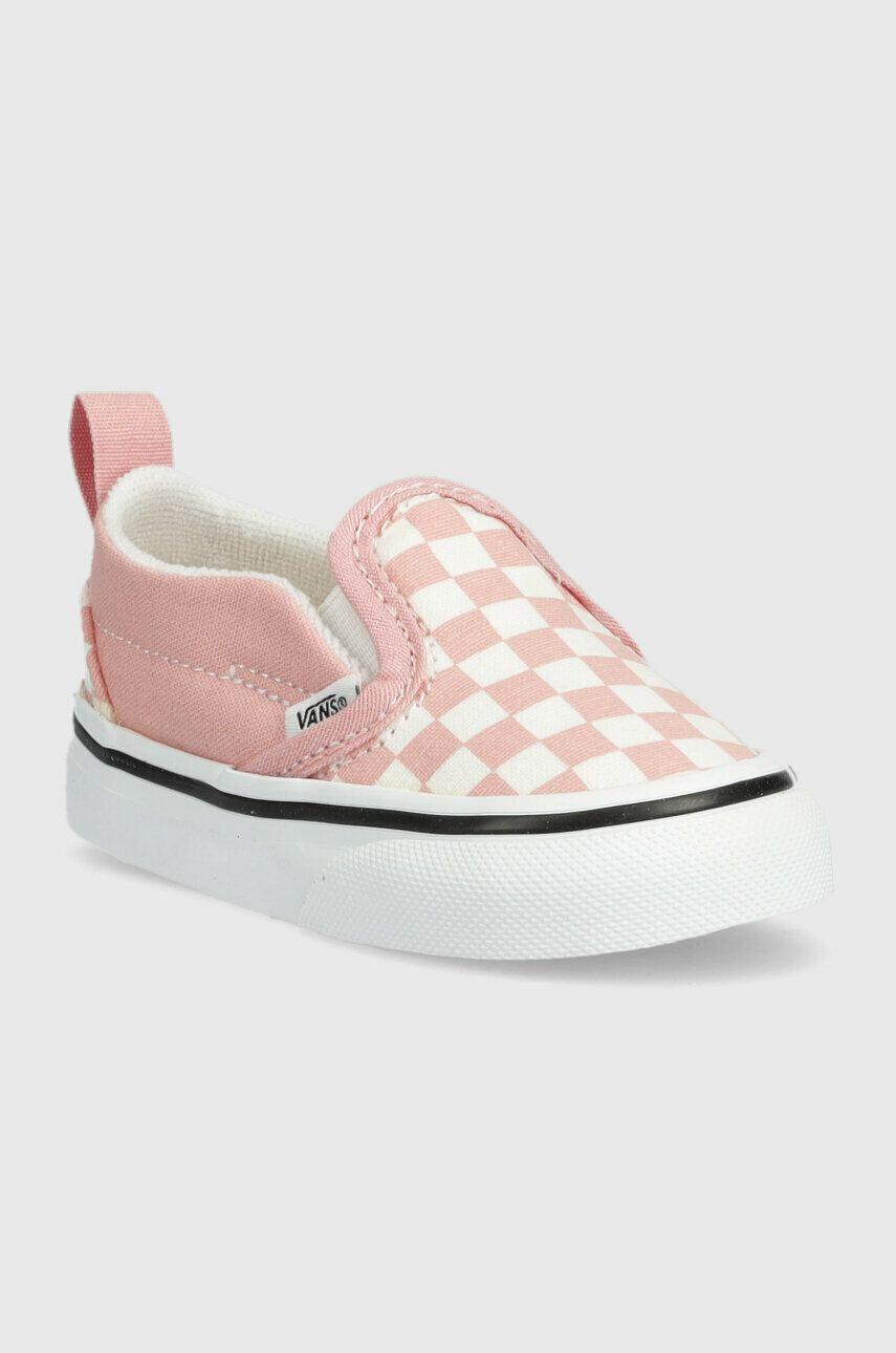 Vans tenisi copii TD Slip On V MDPIN culoarea roz - Pled.ro