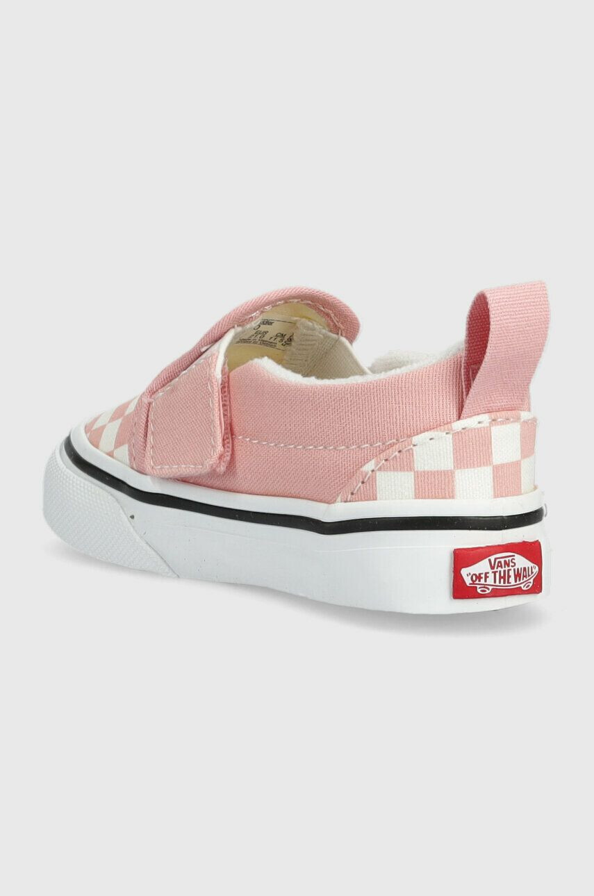 Vans tenisi copii TD Slip On V MDPIN culoarea roz - Pled.ro