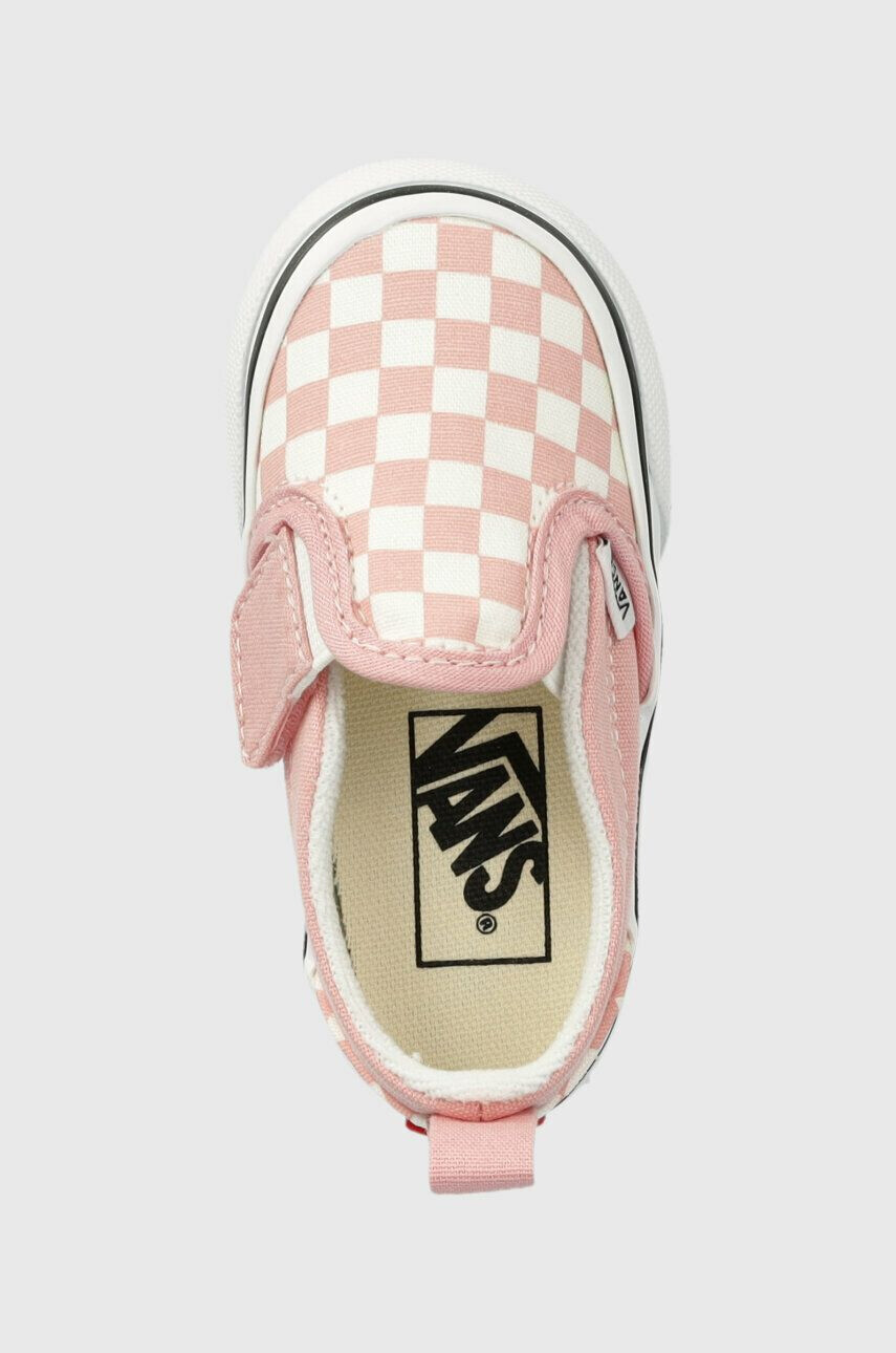 Vans tenisi copii TD Slip On V MDPIN culoarea roz - Pled.ro