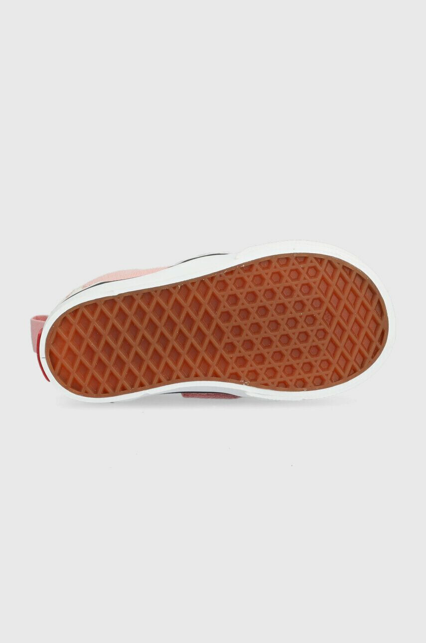 Vans tenisi copii TD Slip On V MDPIN culoarea roz - Pled.ro