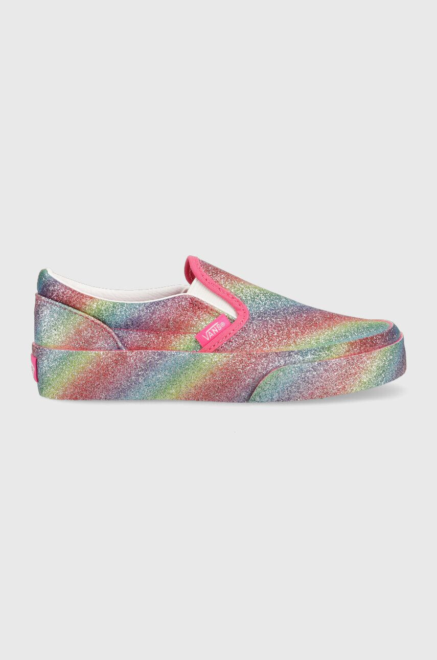 Vans tenisi copii UY Classic Slip On CTHR CHBD TRDWN - Pled.ro