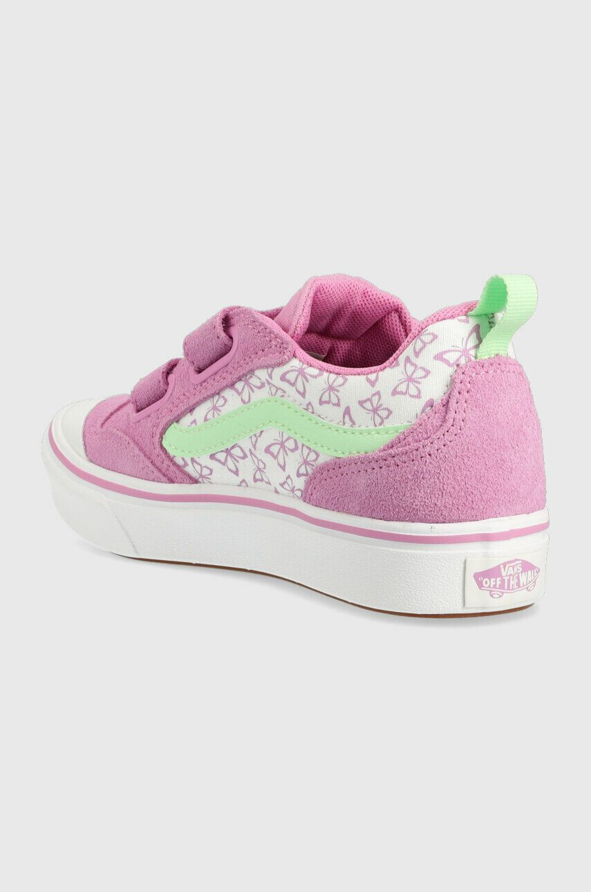 Vans tenisi copii UY ComfyCush New Skool V SUNN CYCLM culoarea violet - Pled.ro