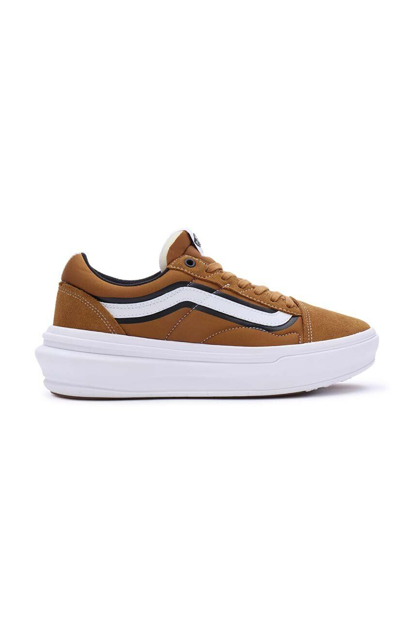 Vans tenisi Old Skool Overt CC barbati culoarea maro VN0A7Q5E1M91 - Pled.ro