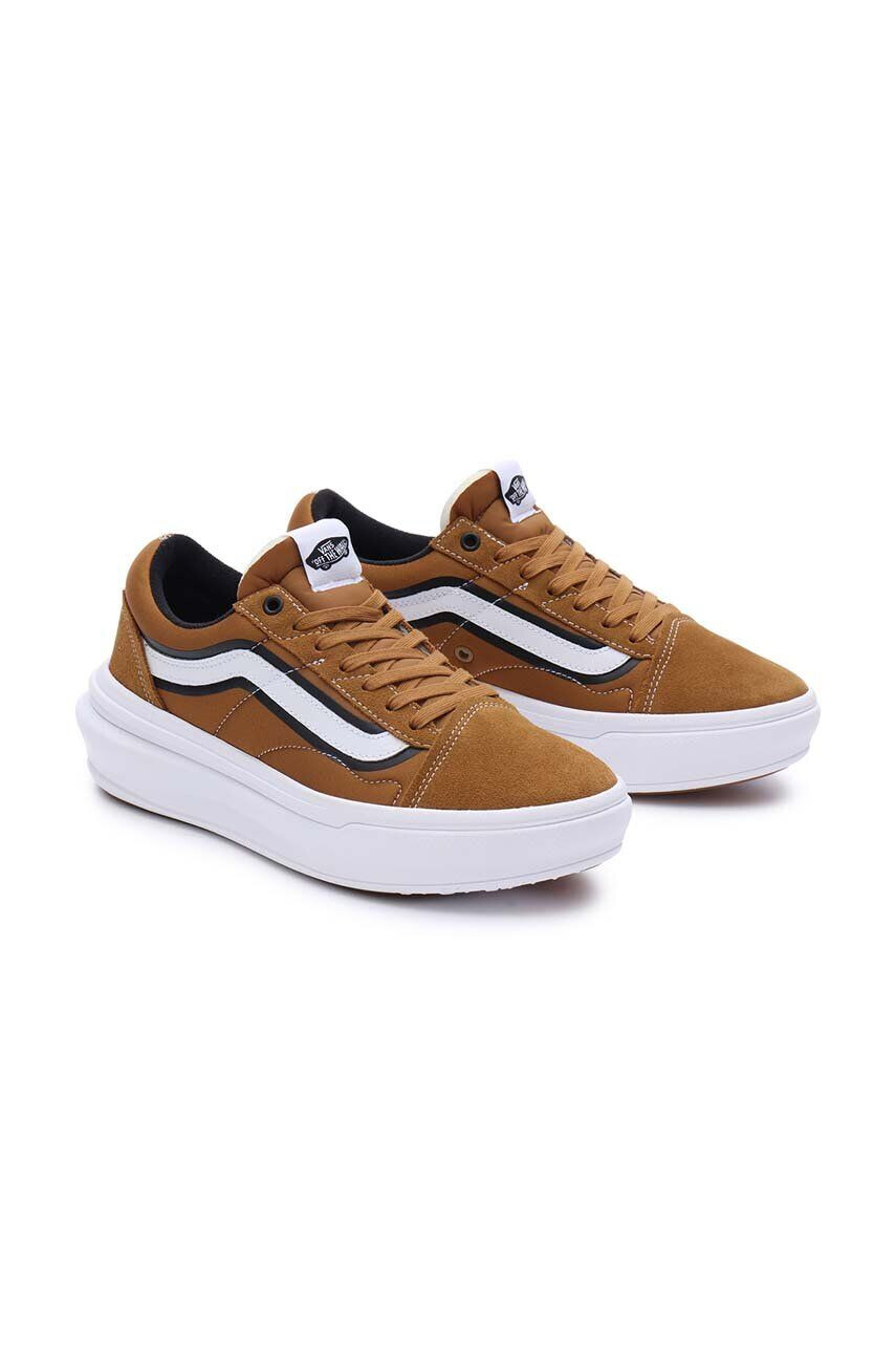 Vans tenisi Old Skool Overt CC barbati culoarea maro VN0A7Q5E1M91 - Pled.ro