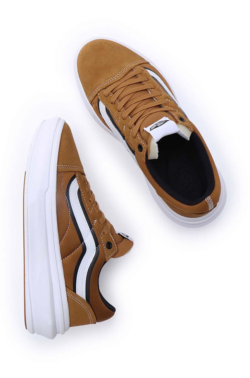 Vans tenisi Old Skool Overt CC barbati culoarea maro VN0A7Q5E1M91 - Pled.ro