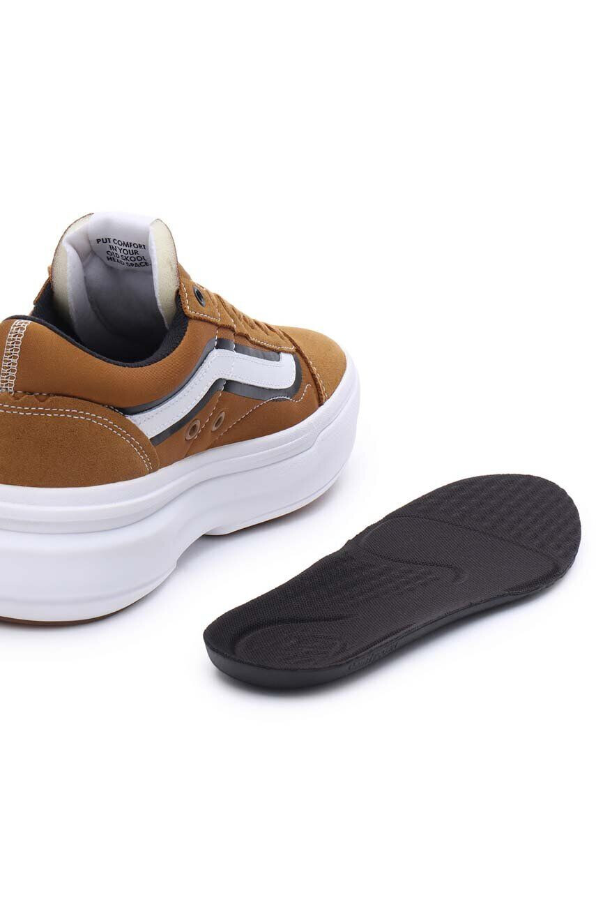 Vans tenisi Old Skool Overt CC barbati culoarea maro VN0A7Q5E1M91 - Pled.ro