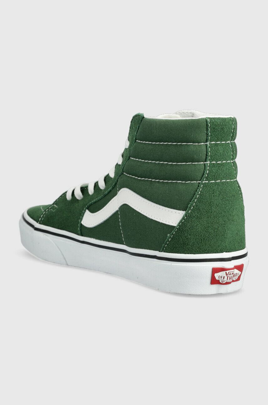 Vans tenisi SK8-Hi culoarea verde VN0005U96QU1 - Pled.ro