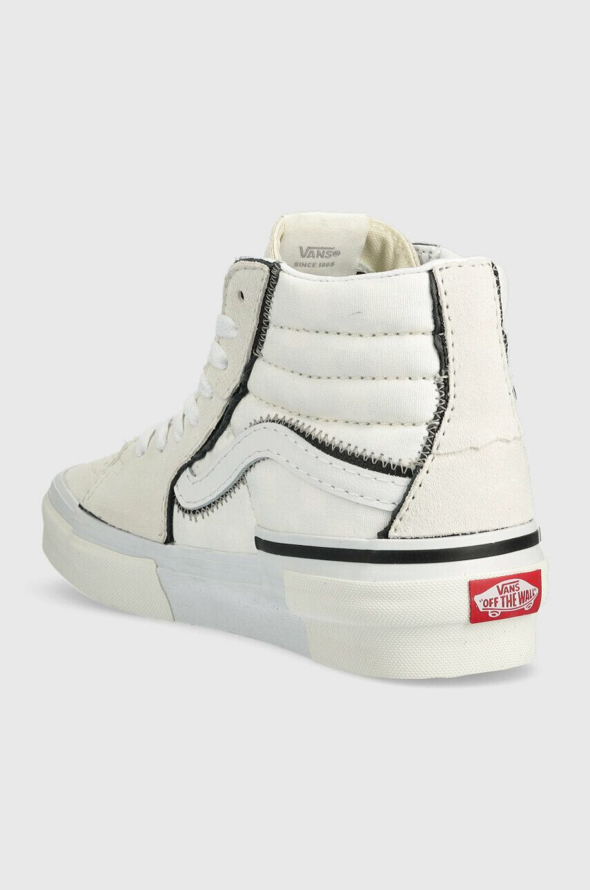 Vans teniși SK8-Hi Reconstruct culoarea alb VN0005UKQJM1-W/WHI - Pled.ro