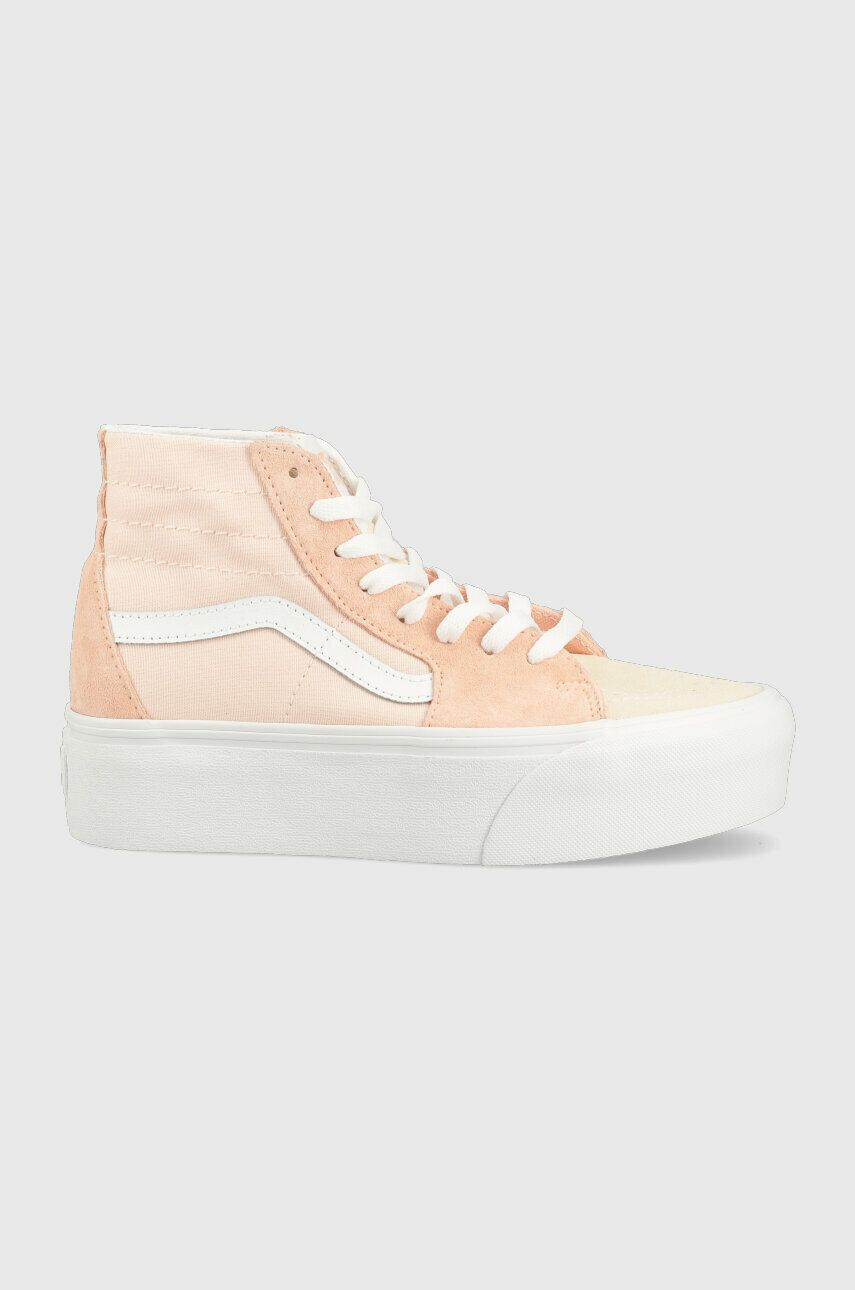 Vans tenisi SK8-Hi Tapered Stackform femei culoarea portocaliu VN0A5JMKBOD1 - Pled.ro