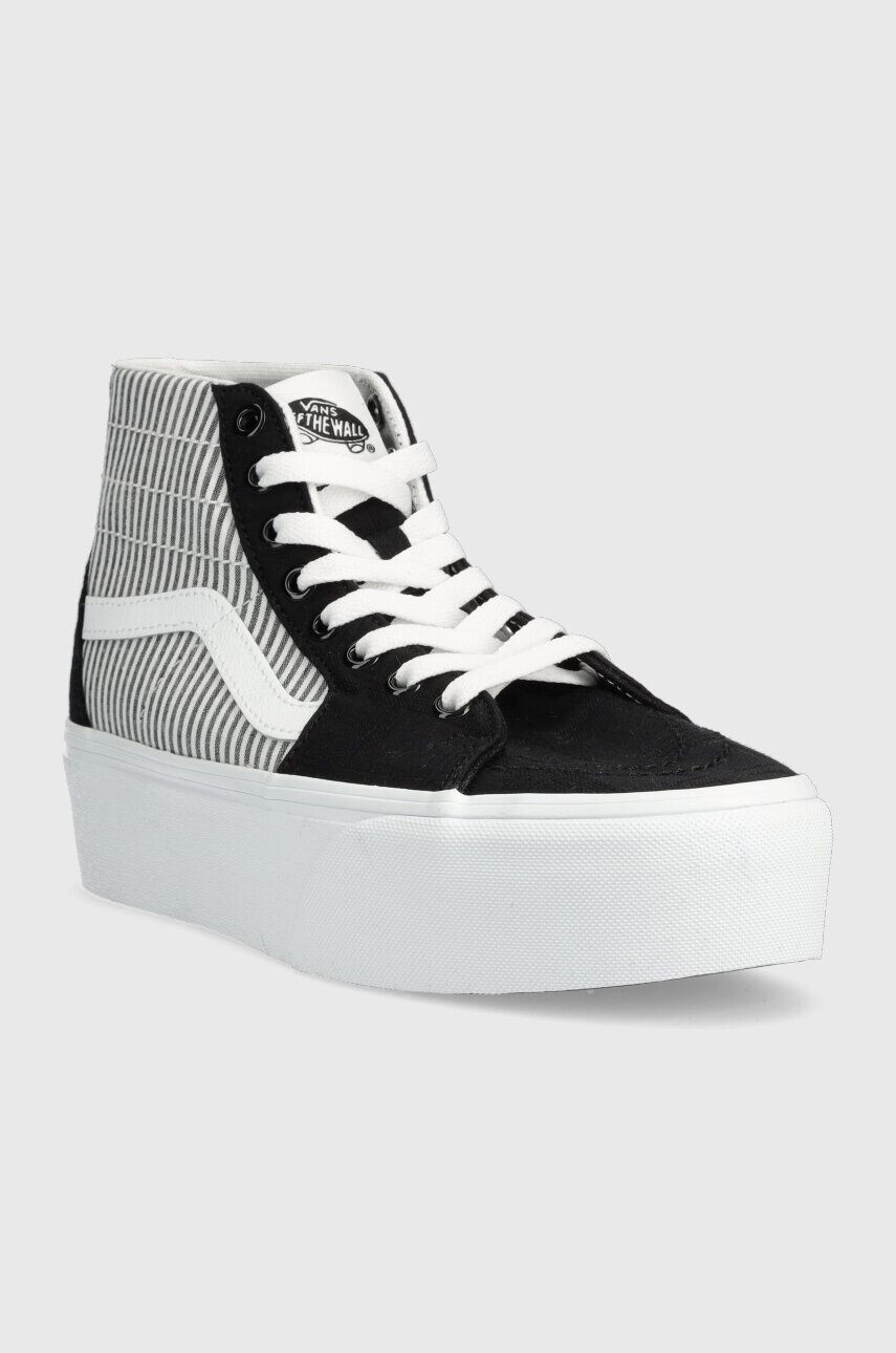 Vans teniși SK8-Hi Tapered Stackform femei culoarea negru VN0A5JMKMCG1 VN0A5JMKMCG1-BLACK - Pled.ro