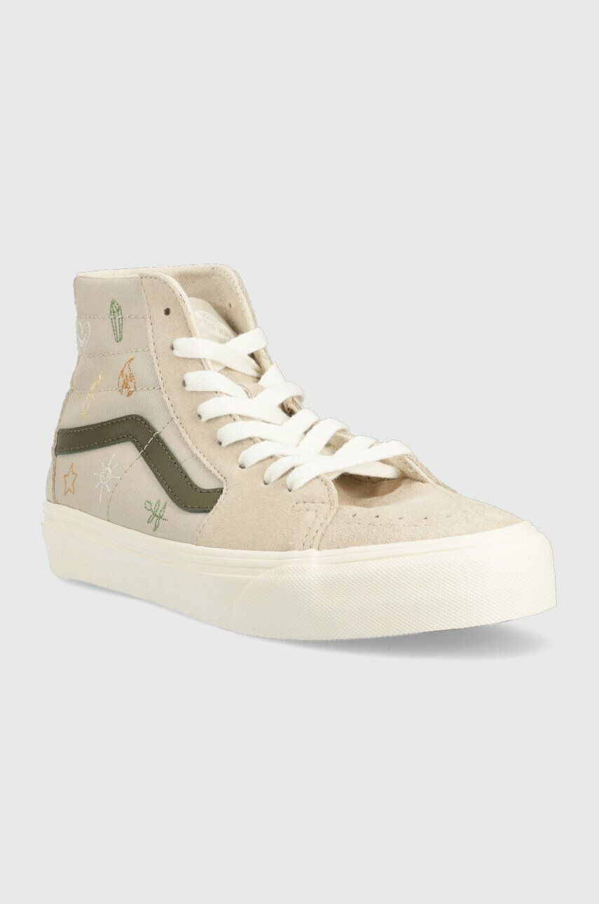 Vans teniși SK8-Hi Tapered VR3 femei culoarea bej VN0005UMBLP1 VN0005UMBLP1-HONPC - Pled.ro