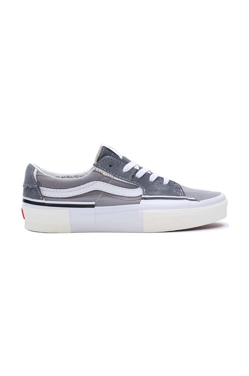 Vans tenisi SK8-Low Reconstruct barbati culoarea gri VN0009QSGRY1 - Pled.ro