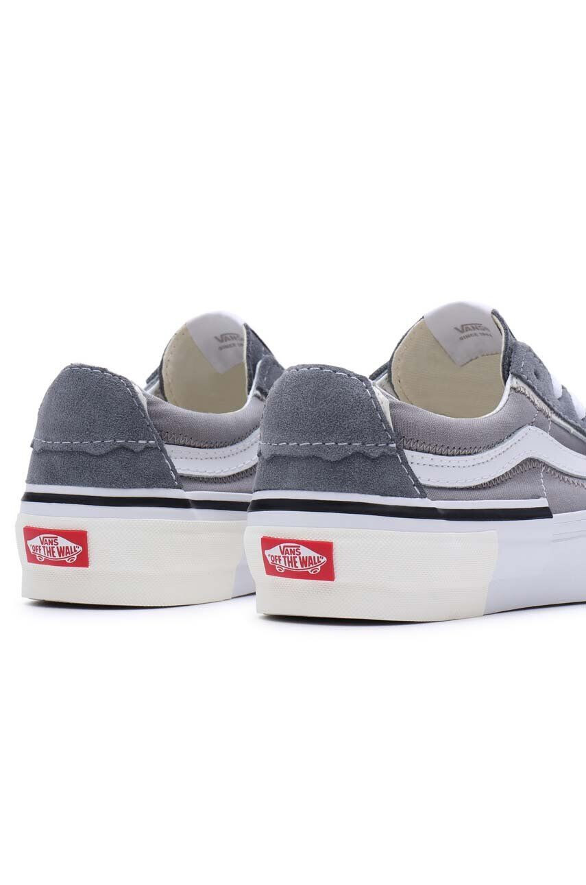 Vans tenisi SK8-Low Reconstruct barbati culoarea gri VN0009QSGRY1 - Pled.ro