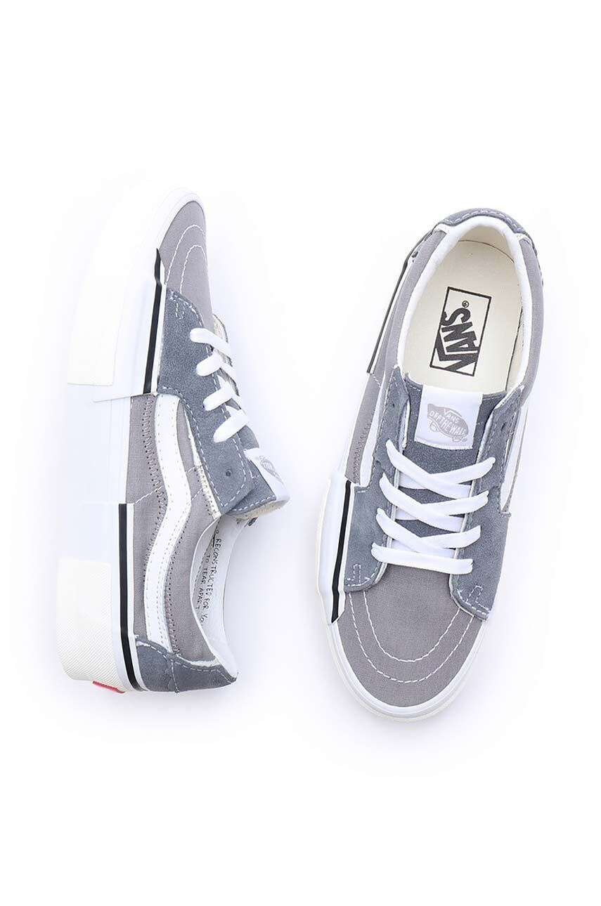 Vans tenisi SK8-Low Reconstruct barbati culoarea gri VN0009QSGRY1 - Pled.ro