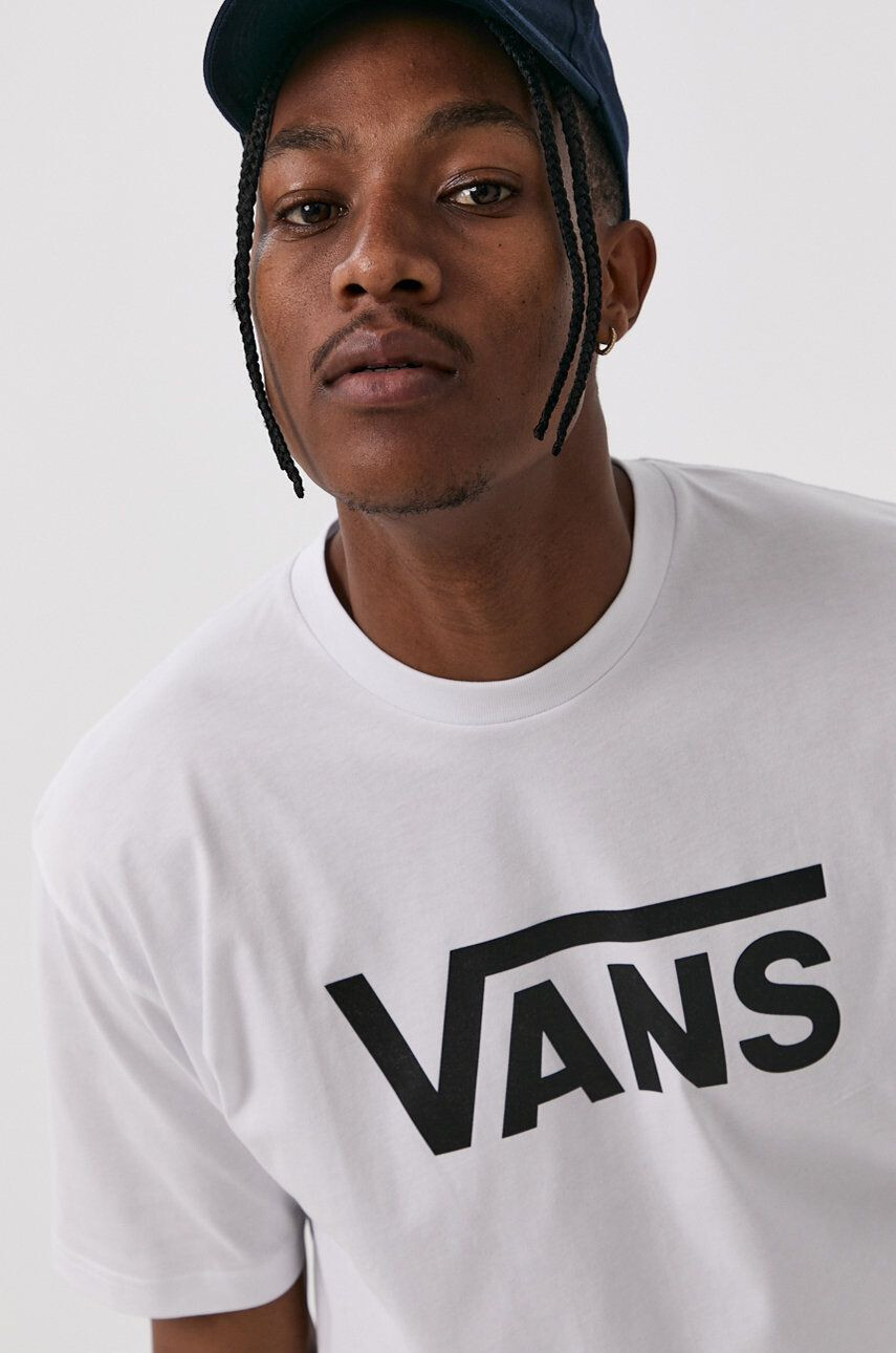 Vans tricou VN000GGGYB21-whitBLA - Pled.ro