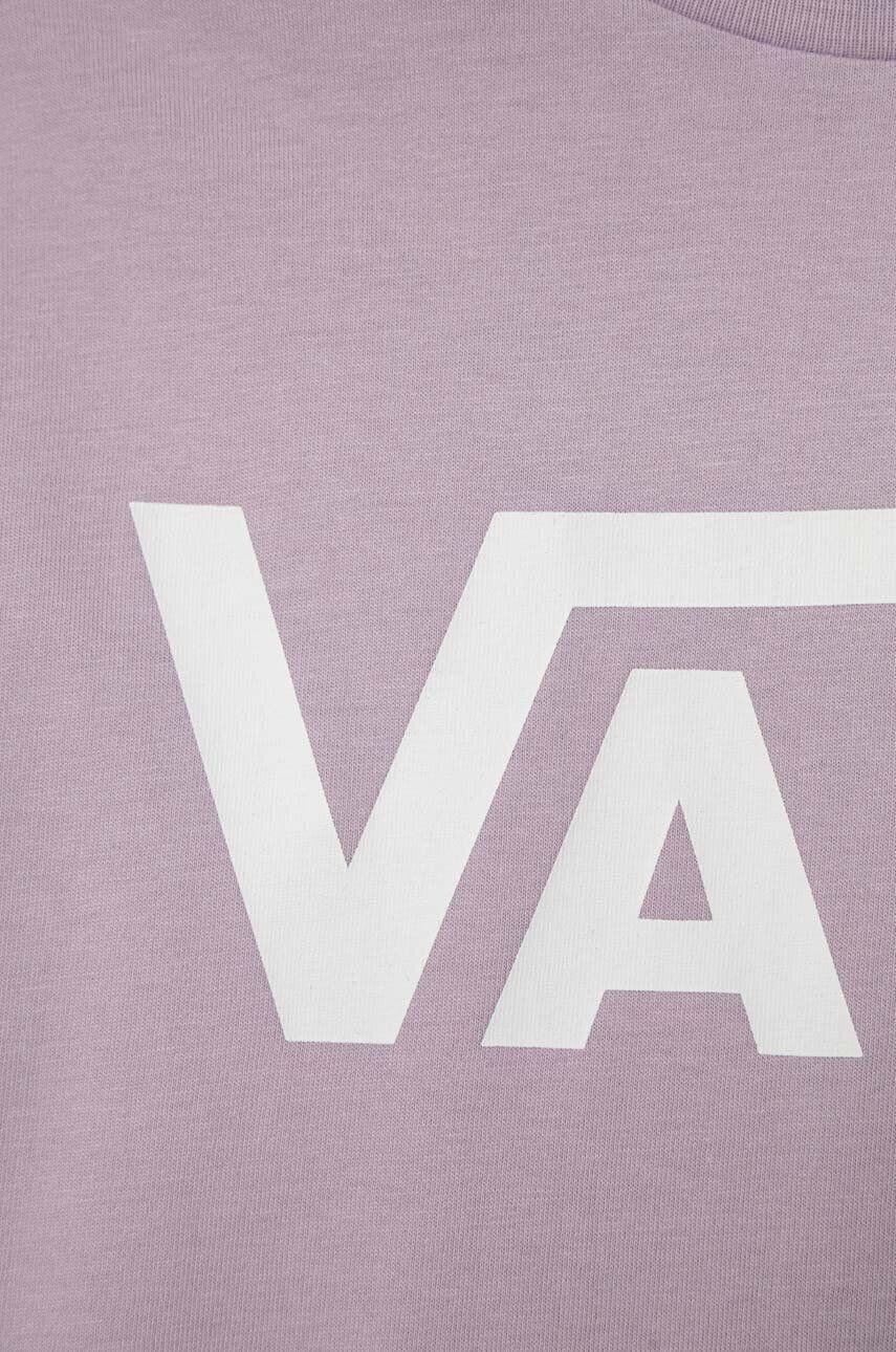 Vans tricou de bumbac pentru copii BY CLASSIC BOYS culoarea violet cu imprimeu - Pled.ro