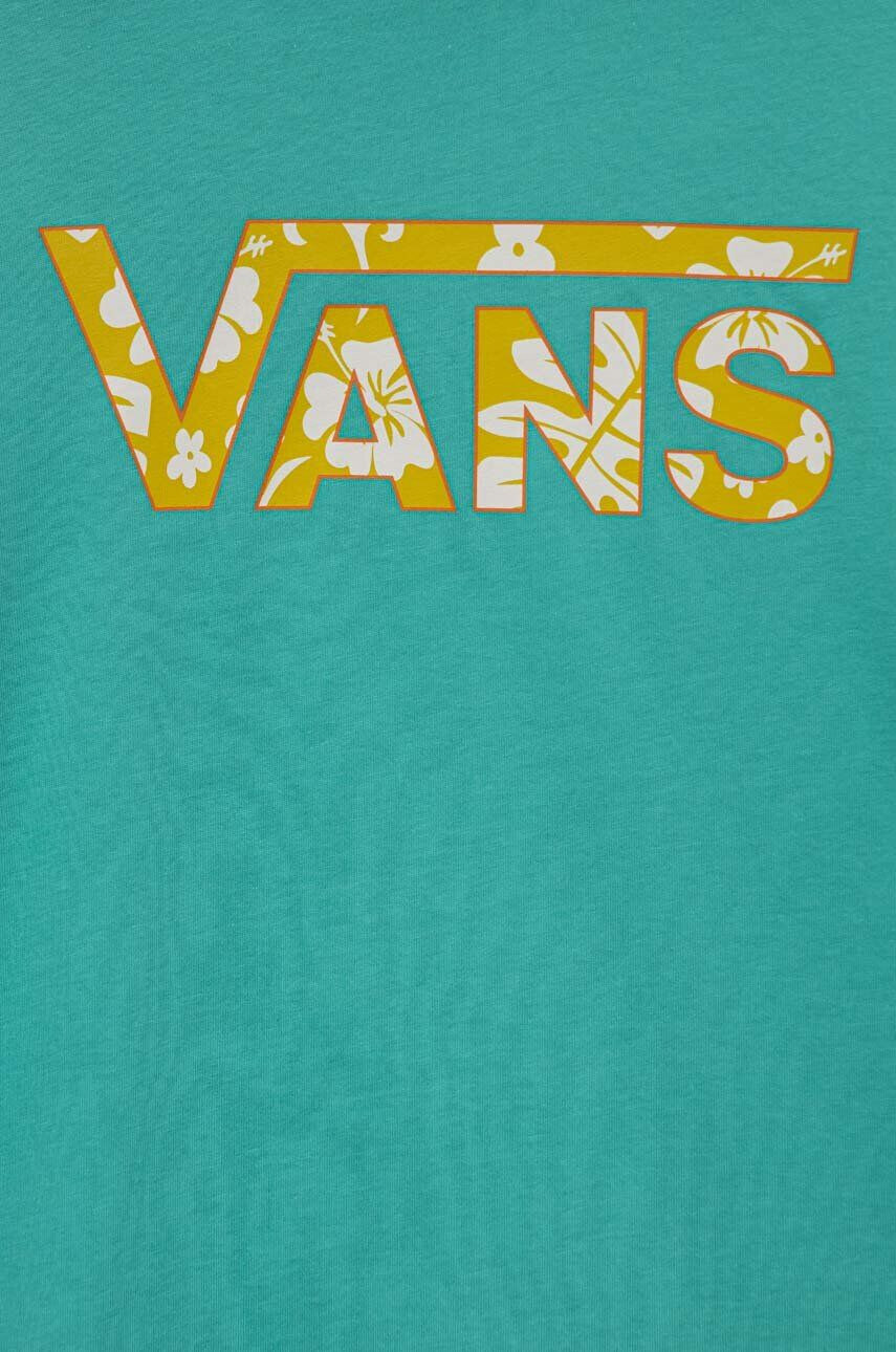 Vans tricou de bumbac pentru copii BY CLASSIC LOGO WATERFALL/PASSI - Pled.ro