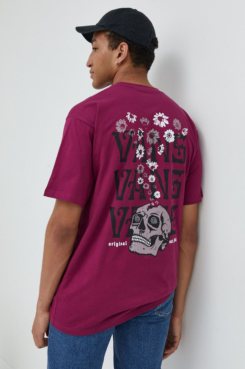 Vans tricou din bumbac - Pled.ro