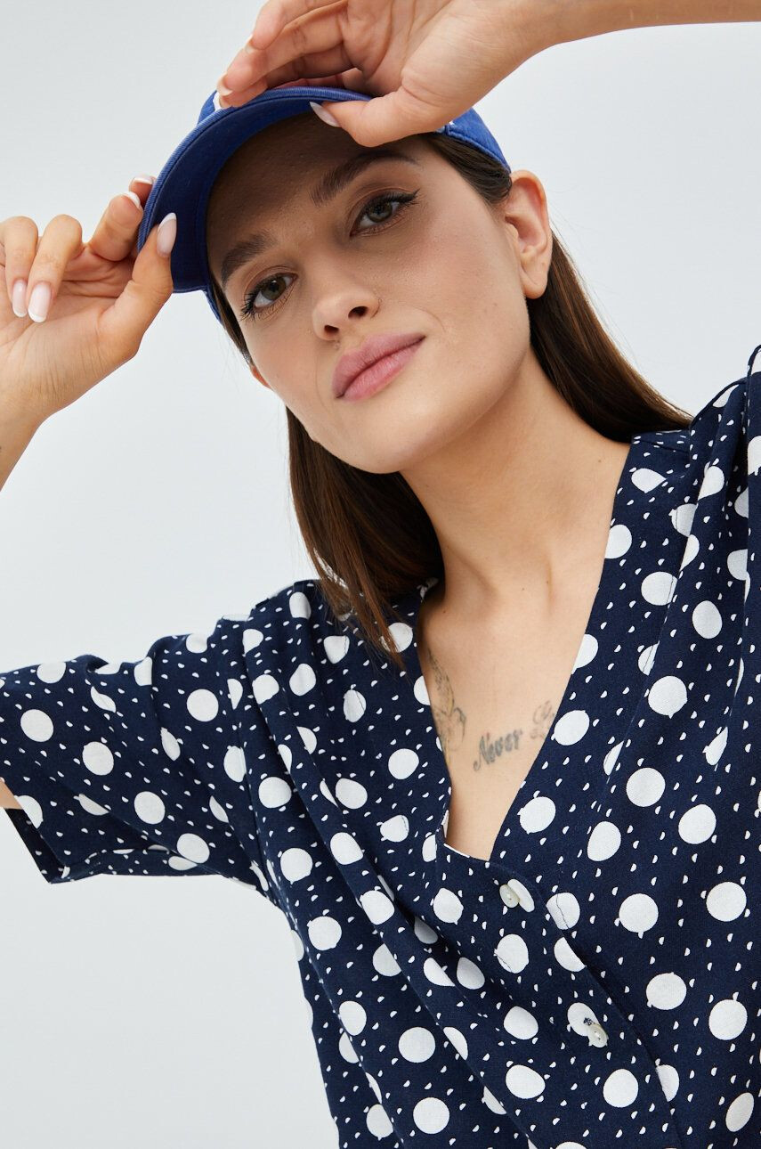 Vero Moda camasa din amestec de in - Pled.ro