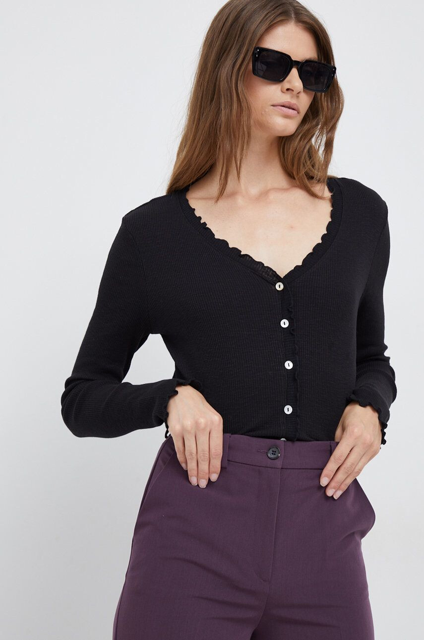 Vero Moda longsleeve din bumbac - Pled.ro