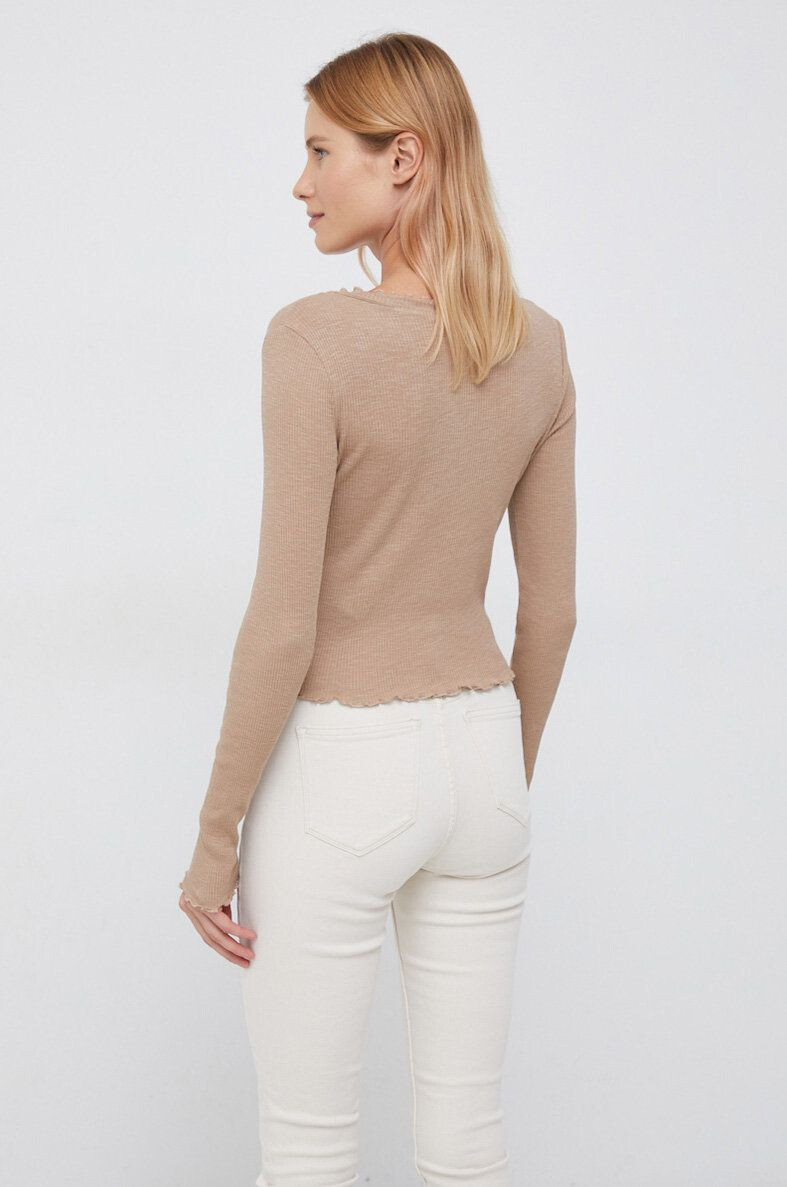 Vero Moda longsleeve din bumbac - Pled.ro