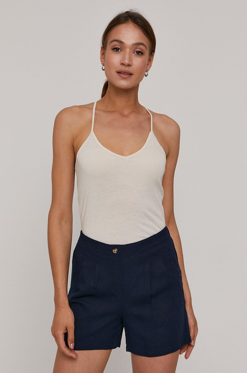 Vero Moda Top femei culoarea crem - Pled.ro