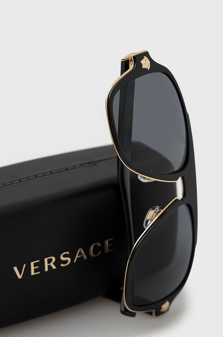 Versace Ochelari de soare 0VE2199 bărbați culoarea negru - Pled.ro