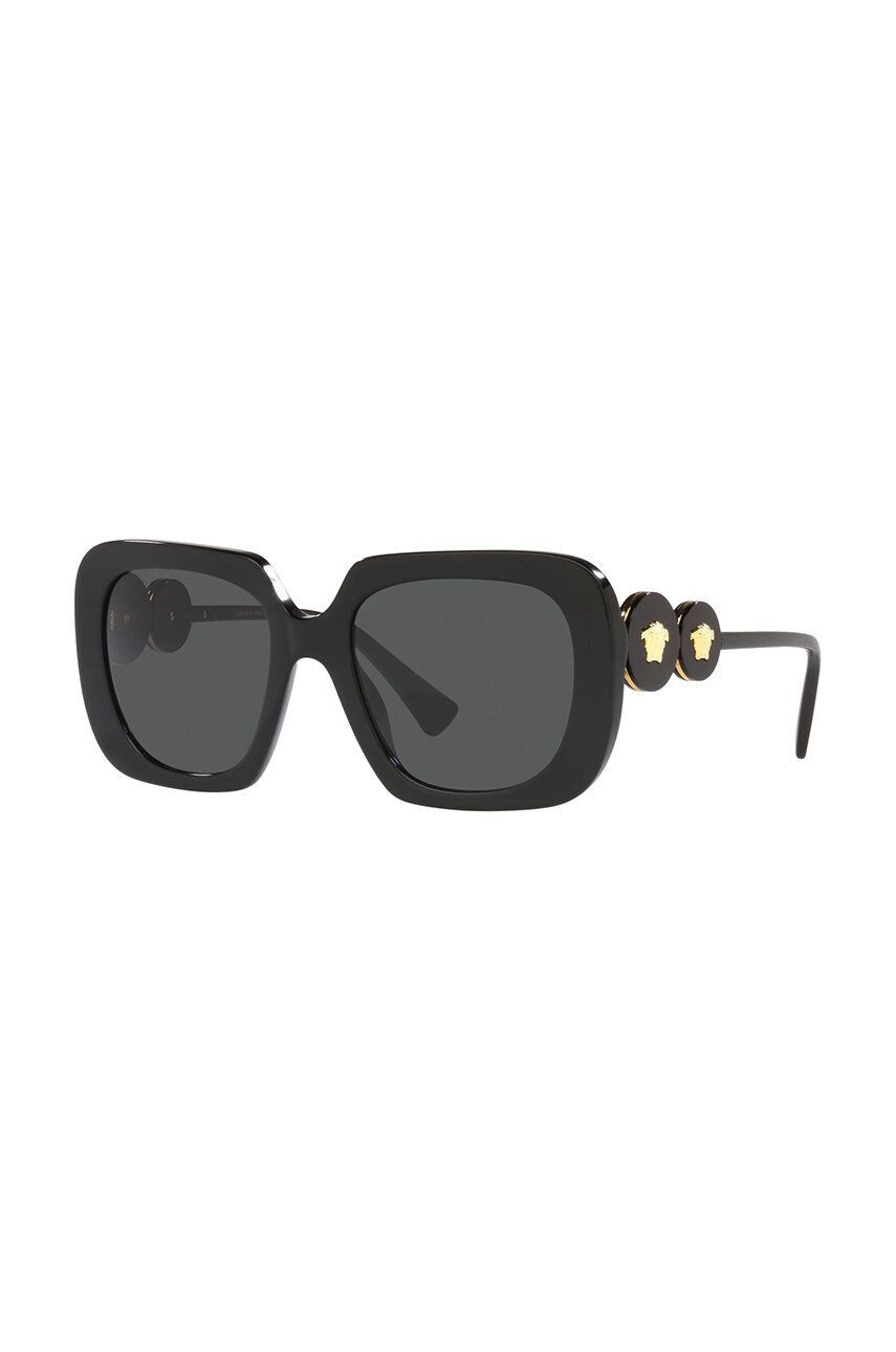 Versace ochelari de soare femei culoarea negru - Pled.ro