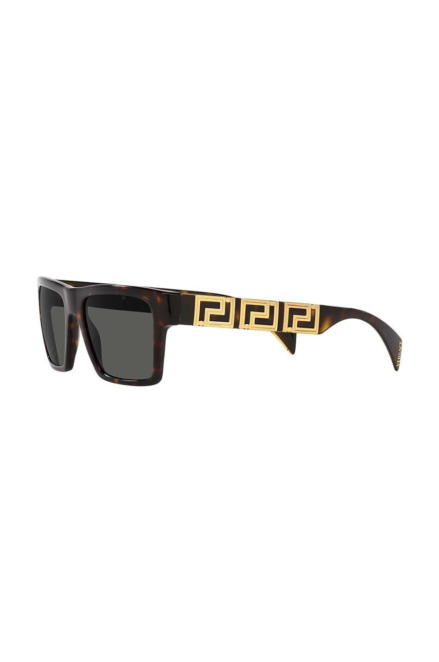 Versace ochelari de soare barbati culoarea maro - Pled.ro