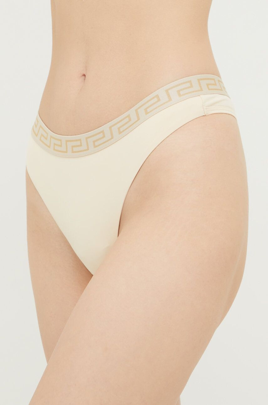 Versace tanga culoarea bej - Pled.ro