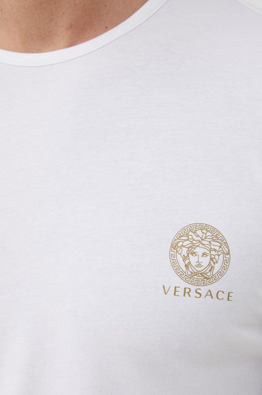 Versace tricou barbati culoarea alb - Pled.ro